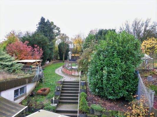 Blick aus dem Schlafzimmer