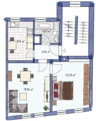 Immobilie 2 - 2. Obergeschoss