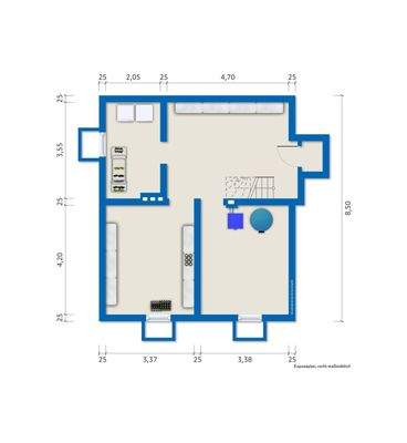 Grundriss / Skizze Kellergeschoss