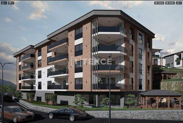Apartments with Stylish Design in a Complex in Trabzon