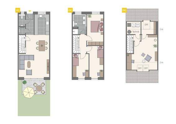 FuW_BV_Senden_Grundrisse_RH_3_und_5