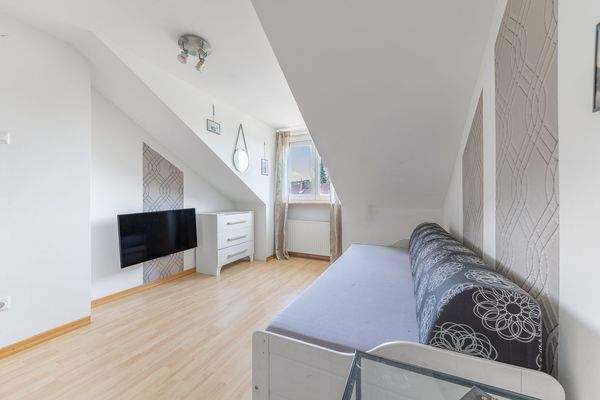 Schlafzimmer 2 im Dachgeschoss