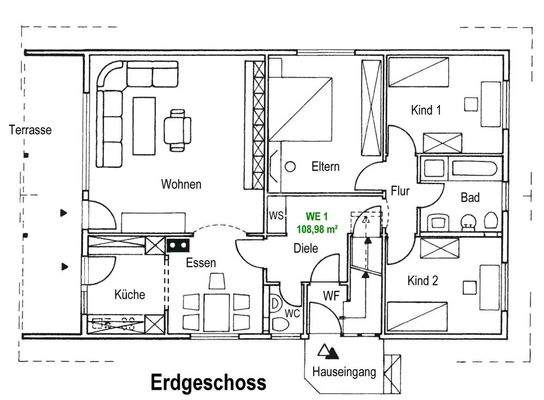 3421 Grundriss Erdgeschoss