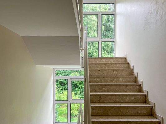 Gepflegtes Treppenhaus