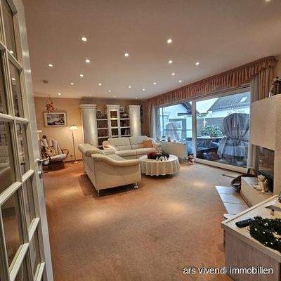 Blick ins Wohnzimmer