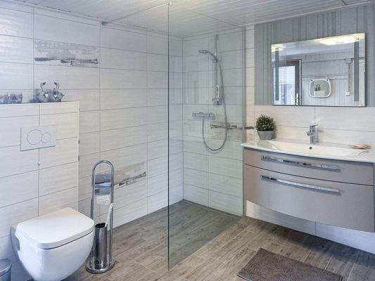 Duschbad im EG mit Sauna