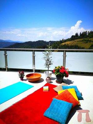 Terrasse mit Blick