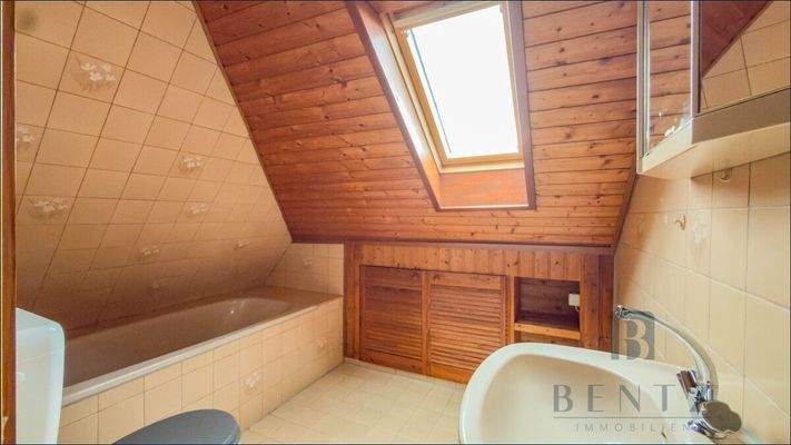 Badezimmer Dachgeschoss