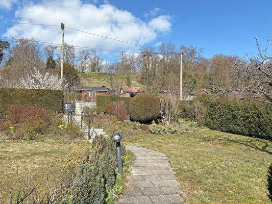 Pfad bis zum Hauseingang