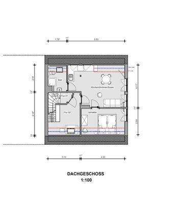 Grundriss Obergeschoss