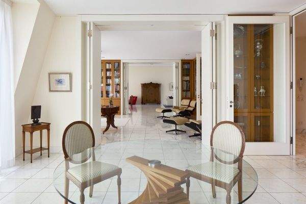 Blick aus dem Esszimmer