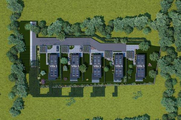 Top View Stadtvillen