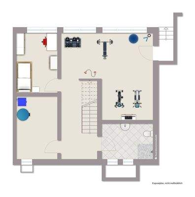 Souterrain Wohneinheit 1