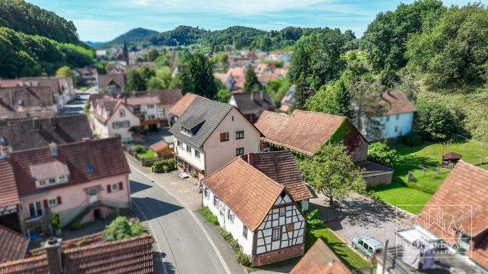 Luftaufnahme Anwesen