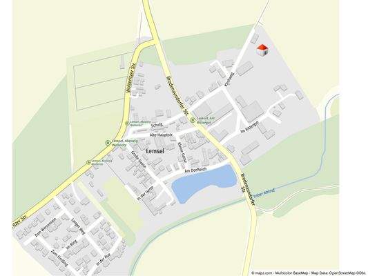 Geolyzer Kartenausschnitt