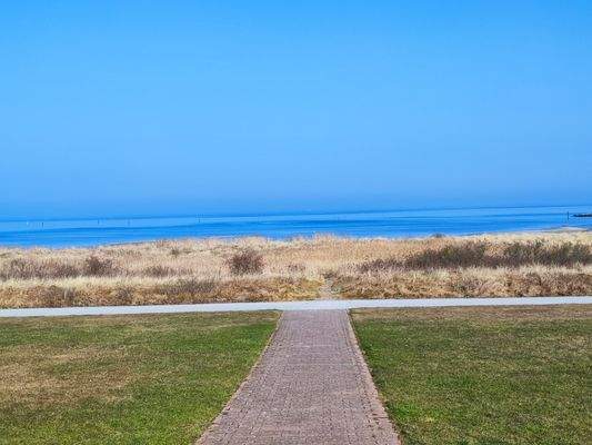 Direkter Blick auf die Ostsee