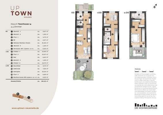 UP TOWN Houses - Grundriss K14