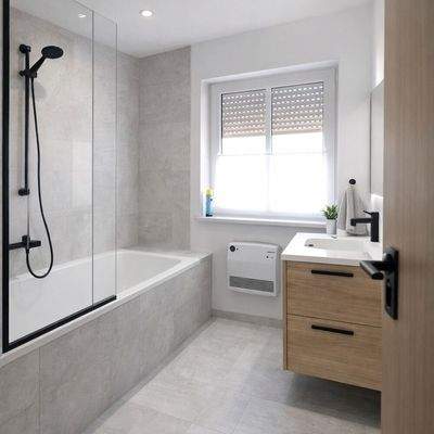 Vorschlag Modernes Badezimmer mit klaren Linien