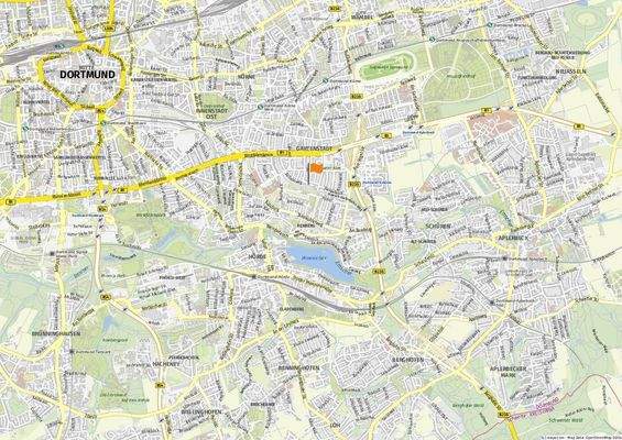 Lageplan der Immobilie