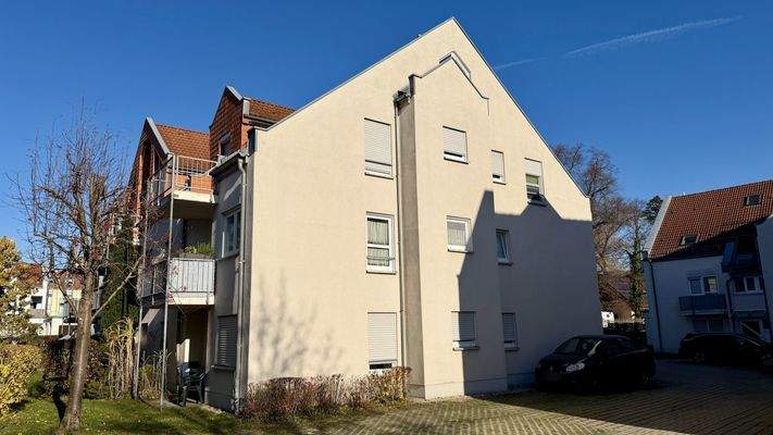 Hausansicht von der Seite