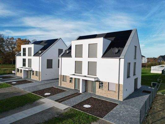 Vorderansicht der Objekte