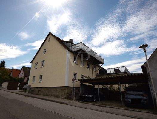 Westansicht, Carport, 