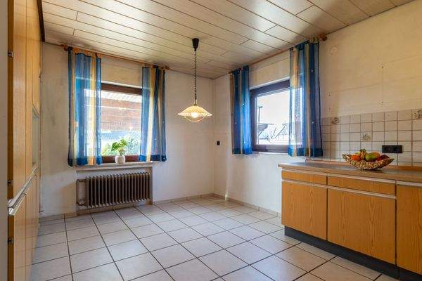 Küche und Essbereich