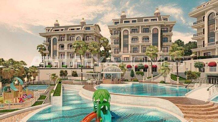 Luxury Flats Within Walking Distance to the Sea in Turkler Alanya