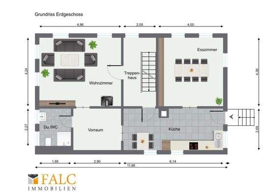 Grundriss Erdgeschoss