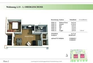 1. OG Wohnung 2.33