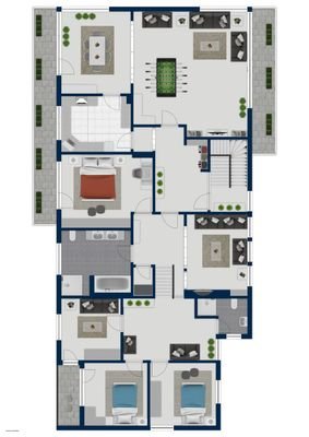 Grundriss Obergeschoss