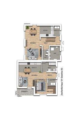 Zweifamilienhaus 131 EG