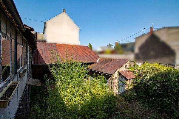 Blick in den Innehof von OG