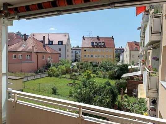 Ausblick von der Loggia