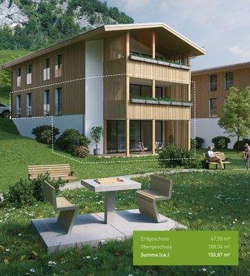 Maisonettewohnung - &quot;Mühlbacher Duo II&quot;