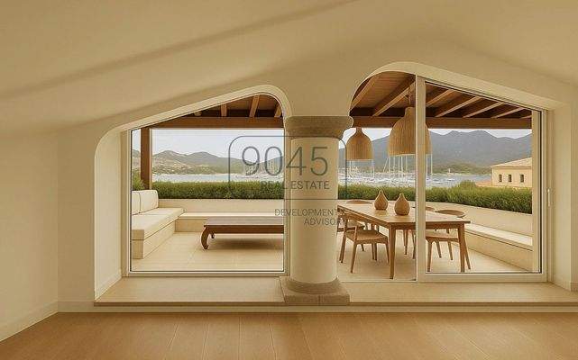 Wohnen in erster Reihe: Super-Attico in Porto Rotondo - Sardinien 