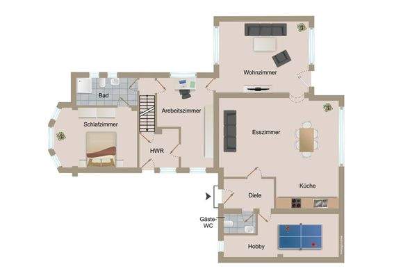 Grundriss Erdgeschoss