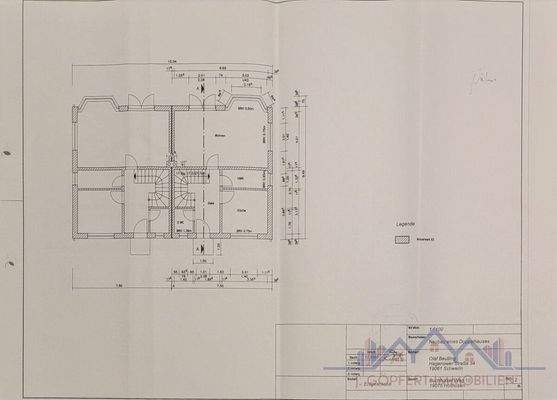 Bauzeichnung  Re.Erdgeschoss Orginal Holthusen