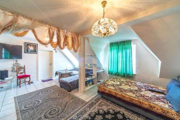 Wohnung 4 Wohn/Schlafbereich