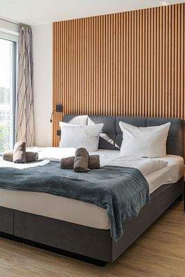 Das helle Schlafzimmer 