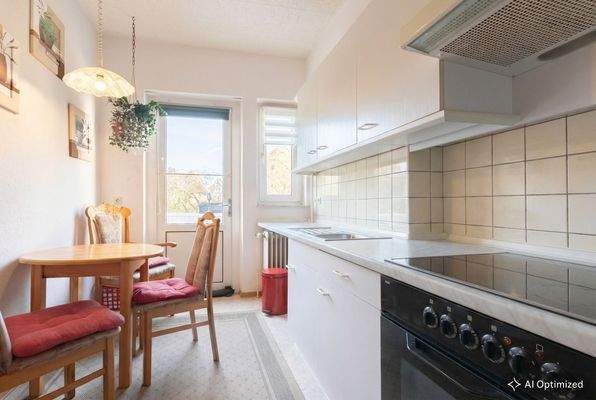 Küche der Obergeschosswohnung