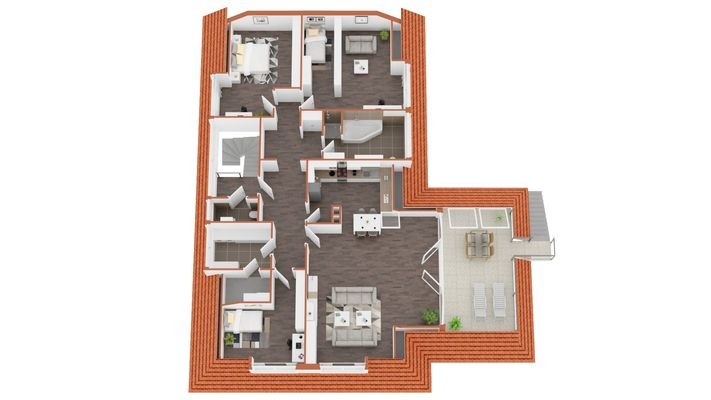 Grundriss OG Wohnung