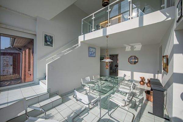 Esszimmer und Empore