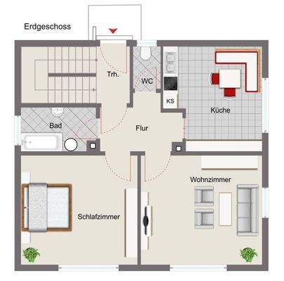 Grundriss Erdgeschoss