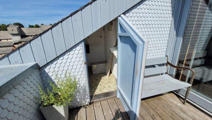 Dachterrasse / Abstellraum