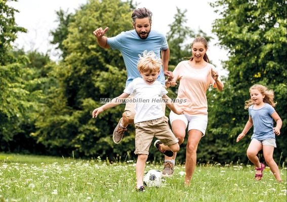 Familienzeit im Garten