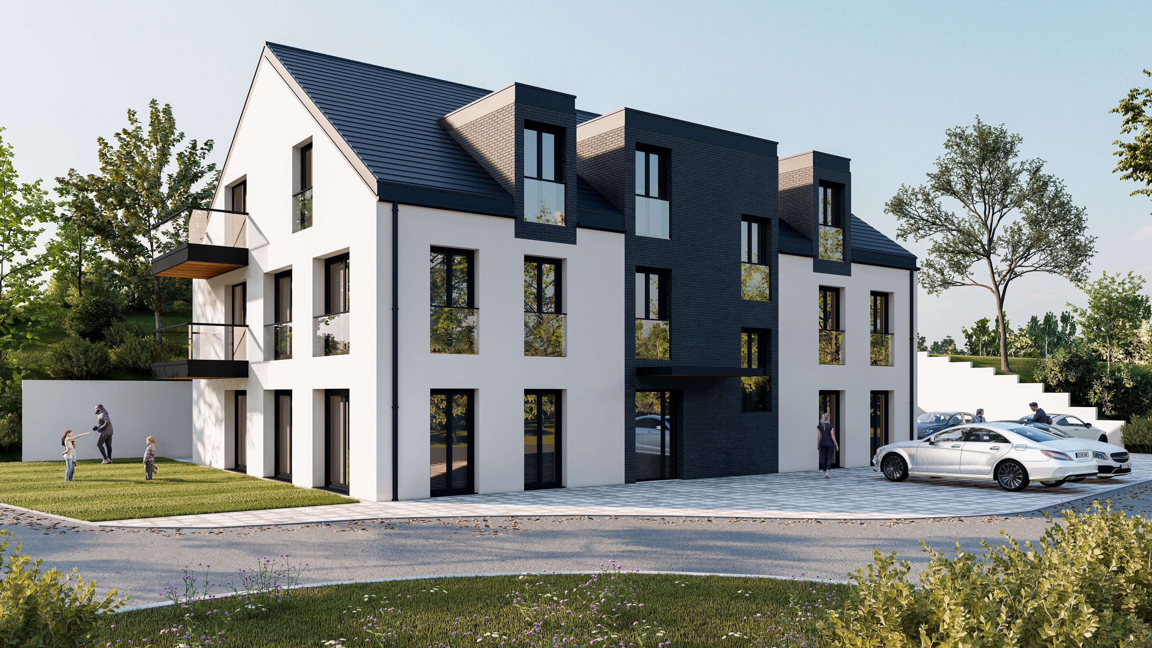 Dachgeschosswohnung im Exklusiven Neubauprojekt mit Garten in