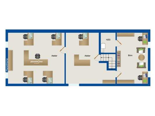 Obergeschoss Nebengebäude