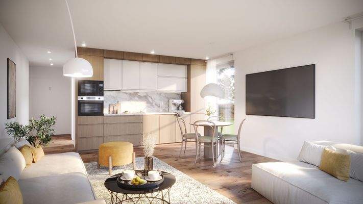 Visualisierung Wohnzimmer A