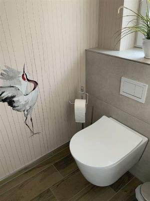 und bodentiefer Dusche